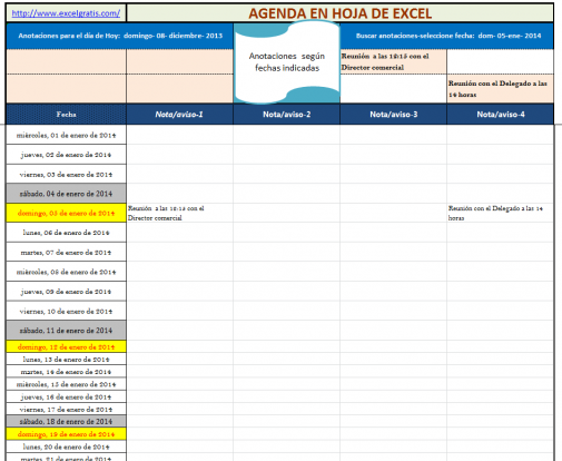 Agenda Planing