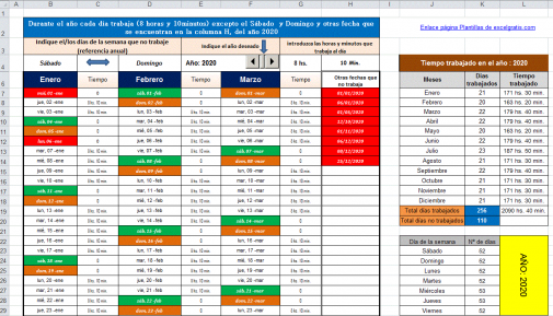 Control horario